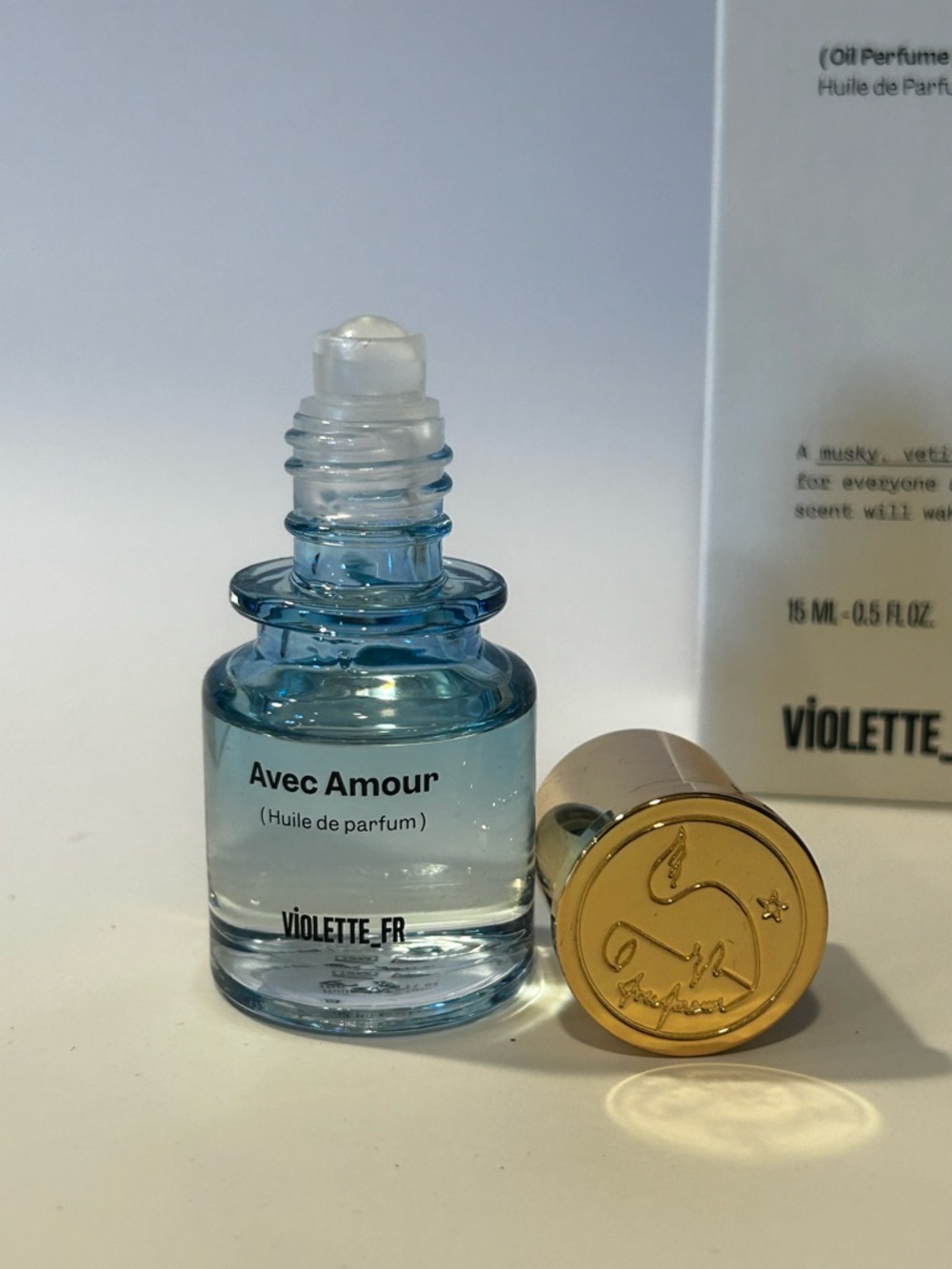 Violette_FR Avec Amour Blue Oil Perfume Roller